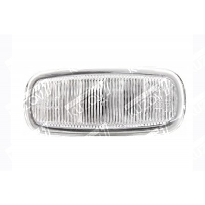 Повторитель Поворота Белый, Рифленое, DEPO для AUDI A3 2000-2003 - фото