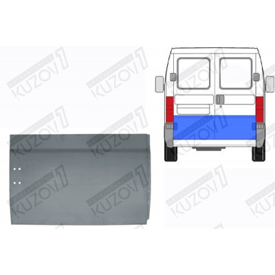 Дверь Задняя (левая) 51 См POTRYKUS для CITROEN JUMPER 1994-2002 - фото